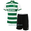 Conjunto (Camiseta+Pantalón Corto) Sporting CP Primera Equipación 2021/22 - Niño